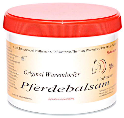 Original Warendorfer Pferdebalsam  + Teufelskralle 500ml